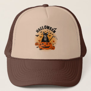 Gorra De Camionero Halloween Frenchie