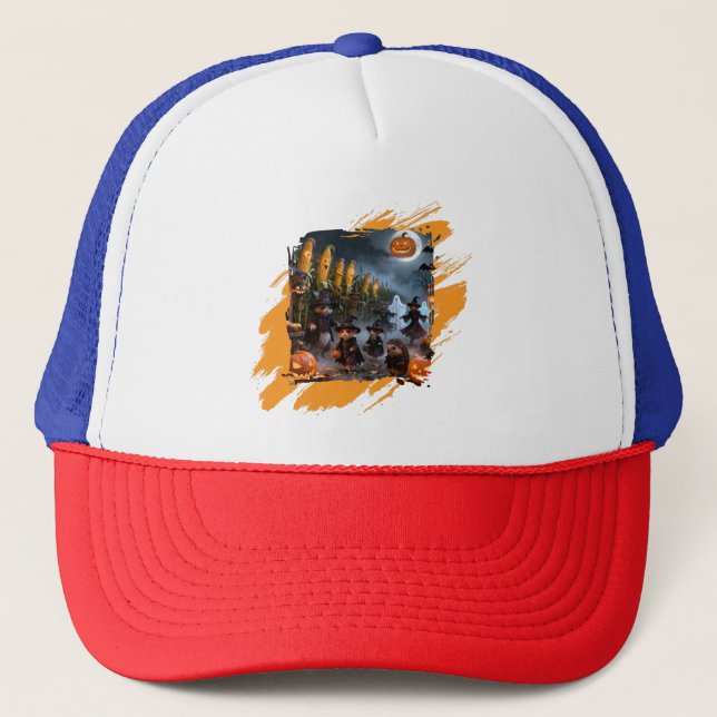 Gorra De Camionero halloween Hat (Anverso)