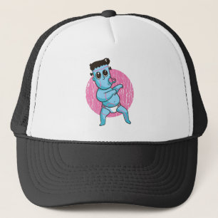 Gorra De Camionero Halloween Monstruo Zombie Divertido - Bebé Franken
