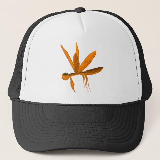 Gorra De Camionero Halloween Orando a Mantis (Anverso)
