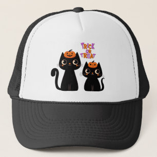 Gorra De Camionero Halloween/otoño/otoño/otoño/calabaza/gato