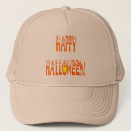 Gorra De Camionero Halloween Squash Text