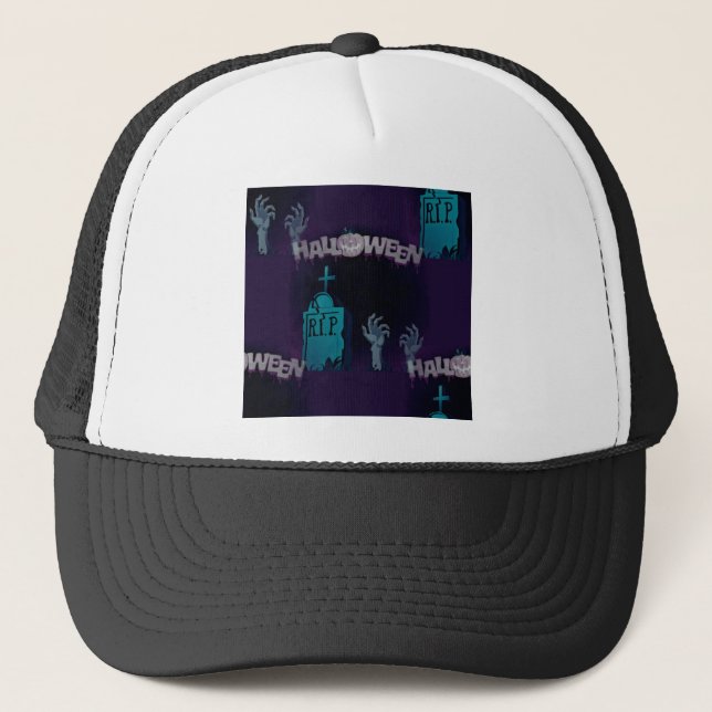 Gorra De Camionero halloween zombie (Anverso)