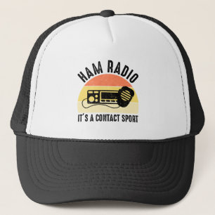 Gorra De Camionero Ham Radio - Es un deporte de contacto