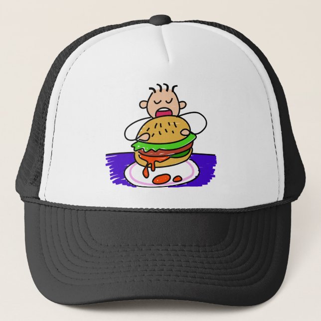 Gorra De Camionero Hamburguesa (Anverso)