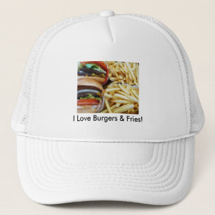 Gorra De Camionero Hamburguesas y fritas