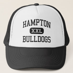 Gorra De Camionero Hampton - bulldoges - alto - Hampton Arkansas