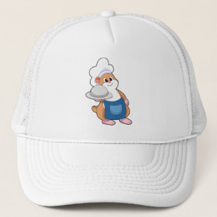 Gorra De Camionero Hámster como Cocina con Plata