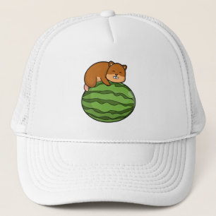 Gorra De Camionero Hámster con sandía