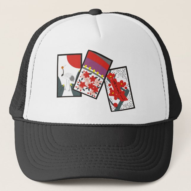 Gorra De Camionero Hanafuda (Anverso)