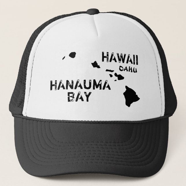 GORRA DE CAMIONERO HANAUMA BAY HAWAII (Anverso)