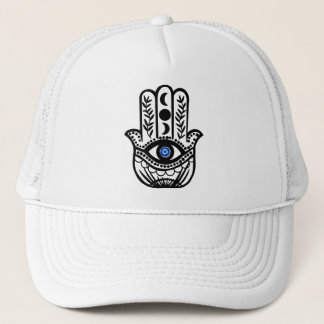 Gorra De Camionero Hand of Hamsa Fatima Evil Eye