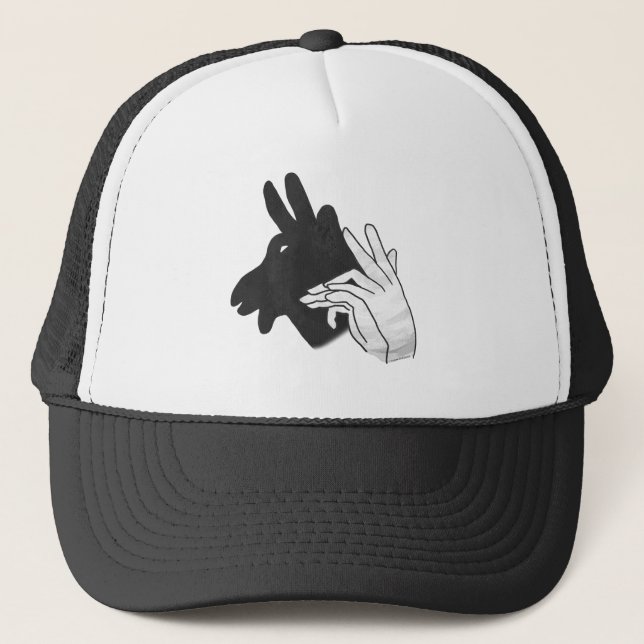 Gorra De Camionero Hand Silhouette Billy Goat (Anverso)