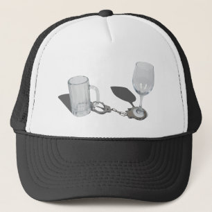 Gorra De Camionero HandcuffsBeerSteinWineGlass112611