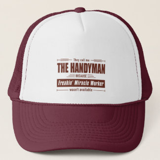 Gorra De Camionero Handyman Miracle Worker Grunge