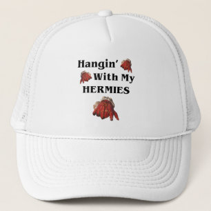 Gorra De Camionero Hangin Con Mis Hermias Divertido Hermit Crab Lover