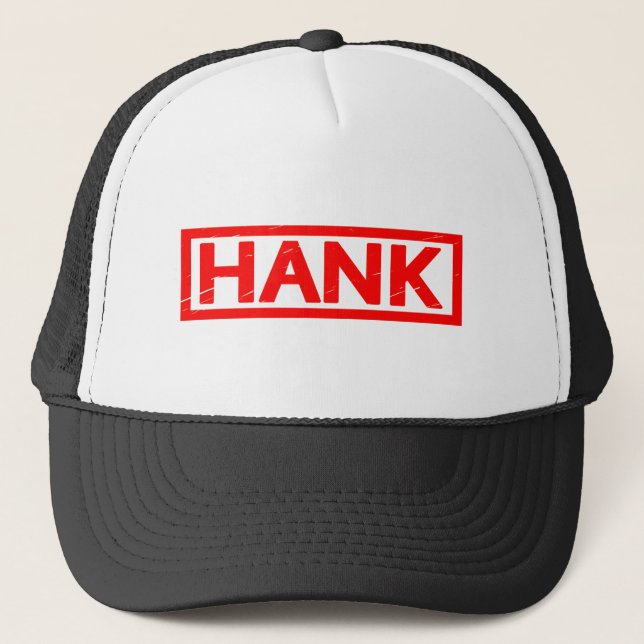 Gorra De Camionero Hank Stamp (Anverso)