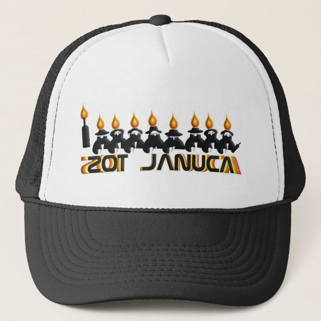 Gorra De Camionero Hanukkah (Anverso)