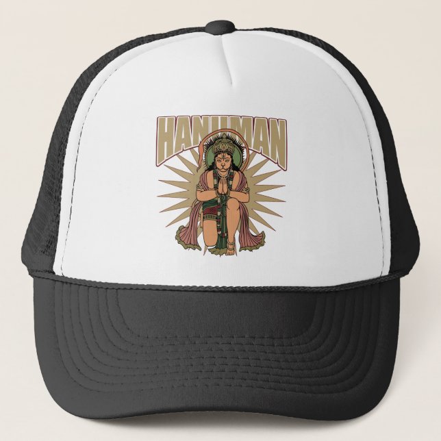 Gorra De Camionero Hanuman hindú (Anverso)