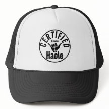 HAOLE CERTIFICADO SHAKA HAWAII