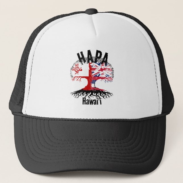 GORRA DE CAMIONERO HAPA TONGA HAWAII (Anverso)