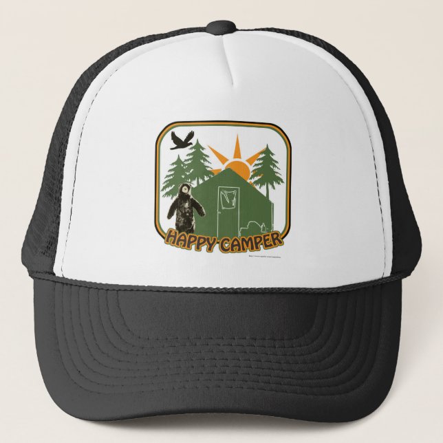 Gorra De Camionero Happy Camper Classic (Anverso)