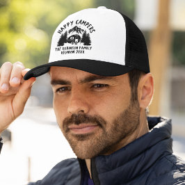 Gorra De Camionero Happy Campers Family Reunion