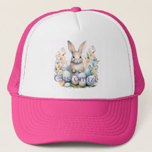 Gorra De Camionero Happy Easter Bunny Basket Thunder_Cove