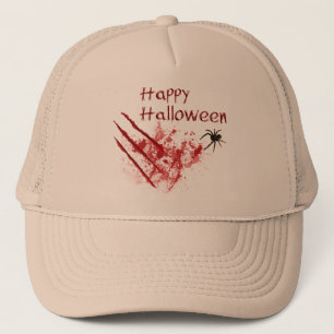 Gorra De Camionero Happy Halloween Bloody Scratches