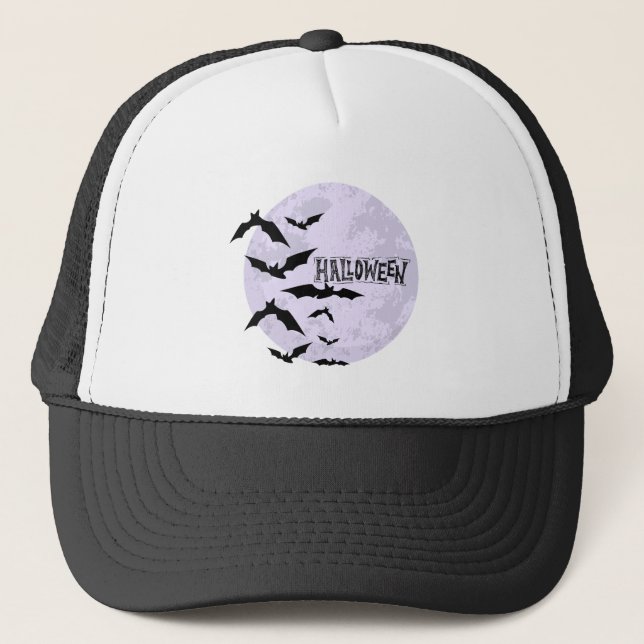Gorra De Camionero Happy Halloween casquette trucker (Anverso)