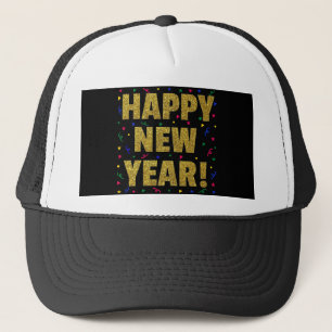 Gorra De Camionero Happy New Year
