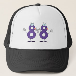 Gorra De Camionero Happy Number 88