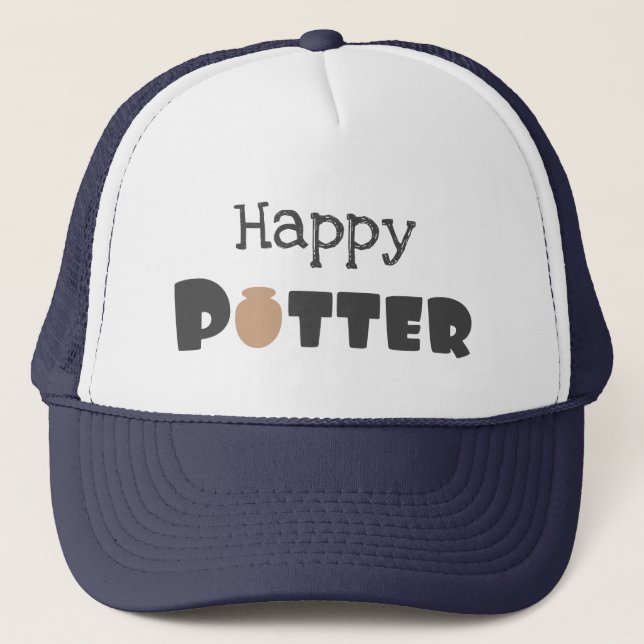 Gorra De Camionero Happy Potter (Anverso)