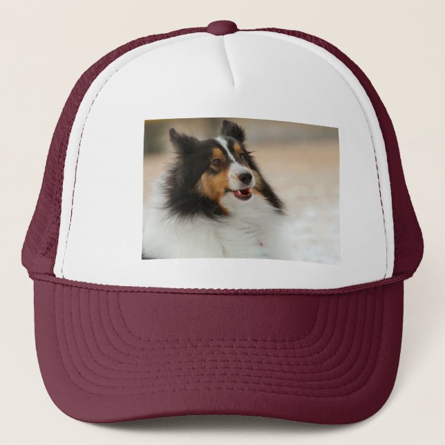 Gorra De Camionero Happy Shelty T-Shirt (Anverso)