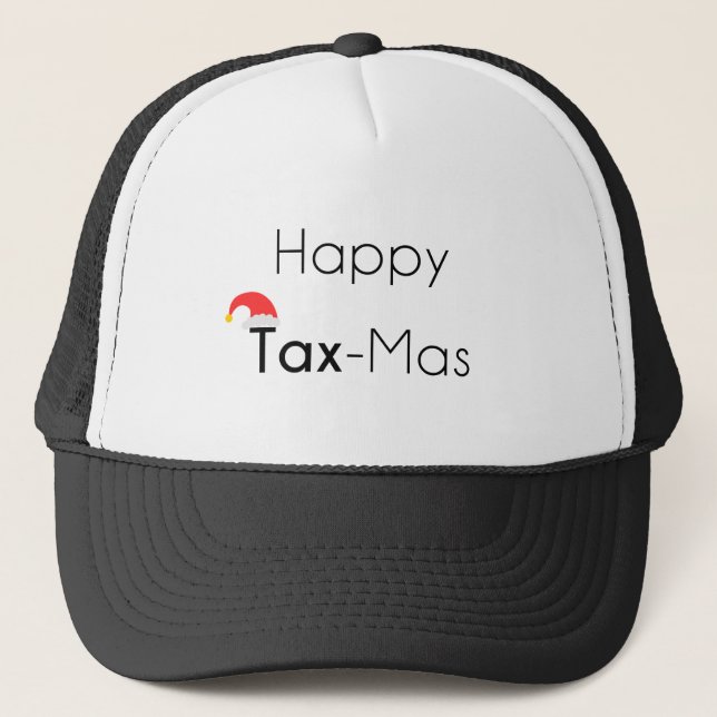 Gorra De Camionero Happy TaxMas (Anverso)