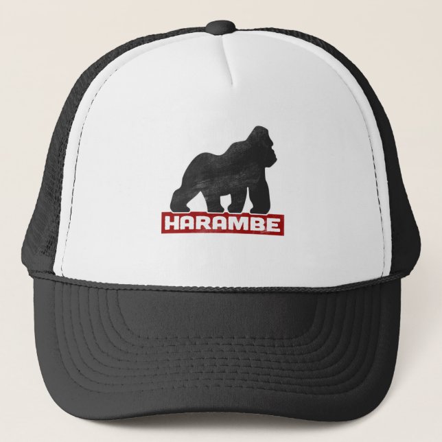 Gorra De Camionero HARAMBE 2016 Las vidas importan (Anverso)