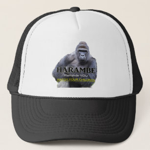 Gorra De Camionero Harambe Gorilla T-Shirt