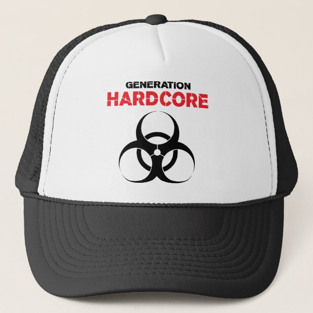 Gorra De Camionero Hardcore de generación (Anverso)