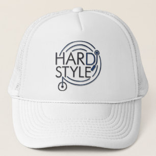 Gorra De Camionero HARDSTYLE DJ - diseño metalizado