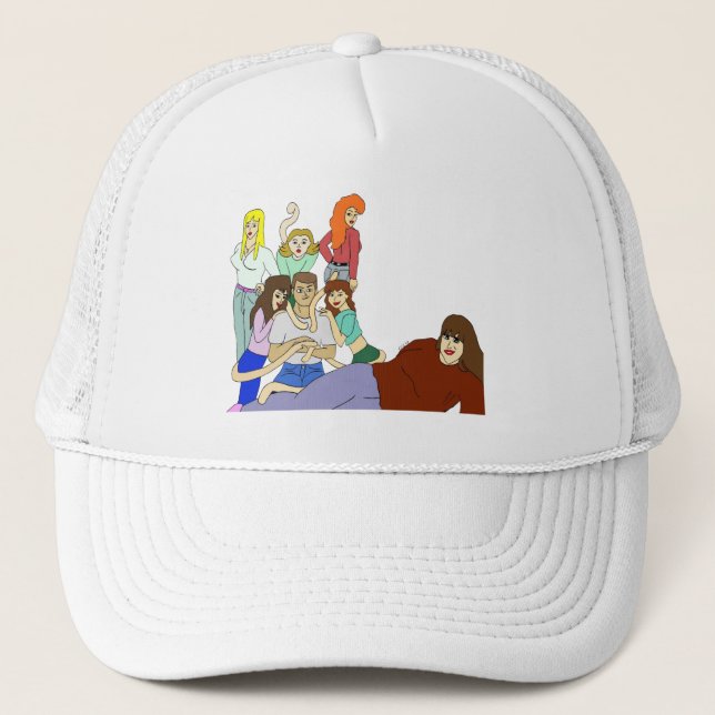 Gorra De Camionero Harem de cola  (Anverso)