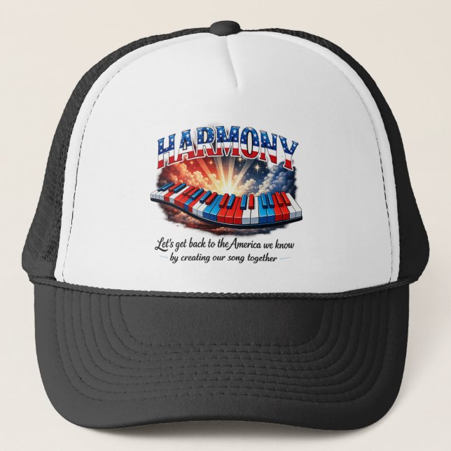 GORRA DE CAMIONERO HARMONY (Anverso)