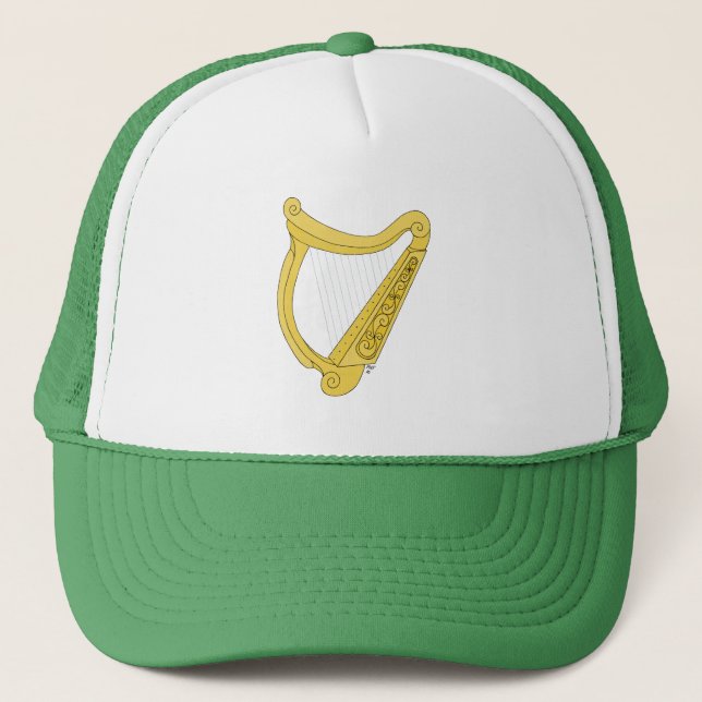 Gorra De Camionero Harp irlandés (Anverso)