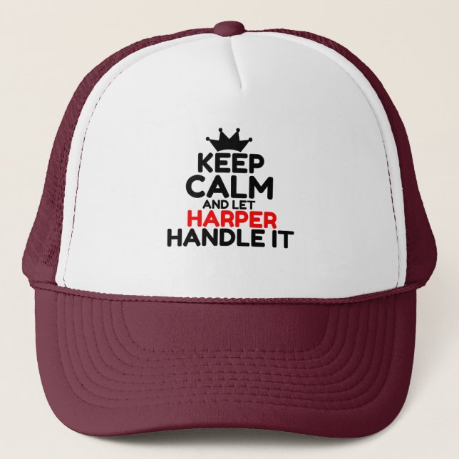 GORRA DE CAMIONERO HARPER (Anverso)