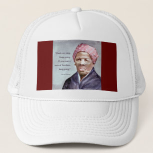 Gorra De Camionero Harriet Tubman y cita