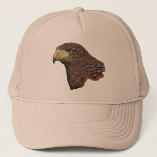 Gorra De Camionero Harris Hawk el falso bordado