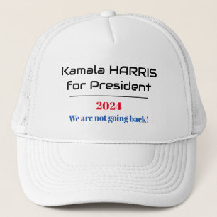 Gorra De Camionero HARRIS para el presidente 2024 ¡No vamos a volver!