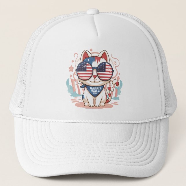 GORRA DE CAMIONERO HARRIS WALZ 2024 (Anverso)