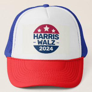 Gorra De Camionero Harris Walz 2024 Campaña por el Presidente Patriót