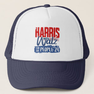 Gorra De Camionero Harris Walz 2024 por el demócrata electoral popula