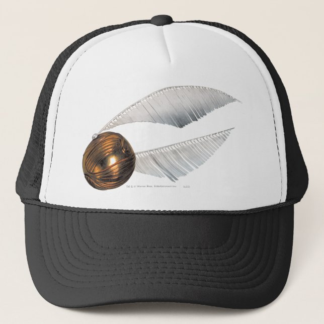 Gorra De Camionero Harry Potter Hechizo | Snitch Dorada (Anverso)